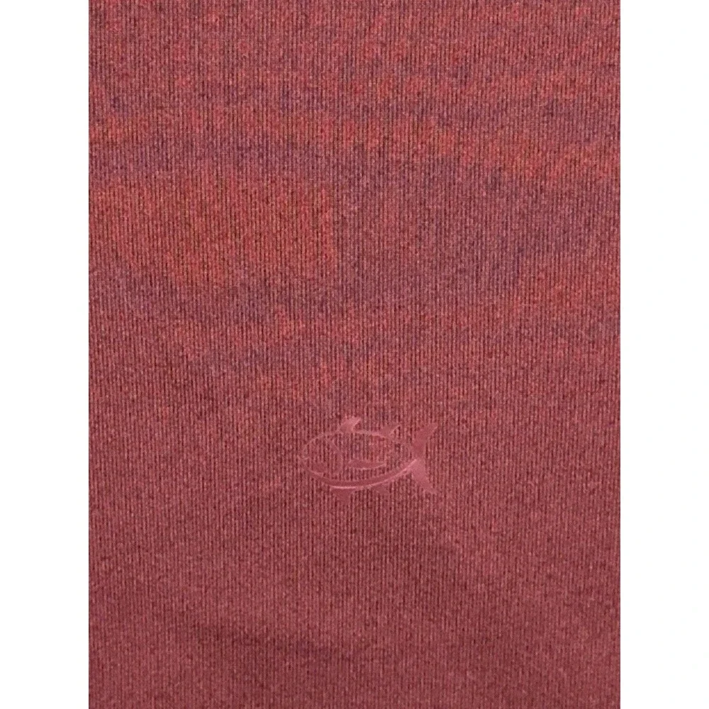 Southern Tide 1/4 Zip Performance Pullover Mens XL Lite Burgundy Stretch